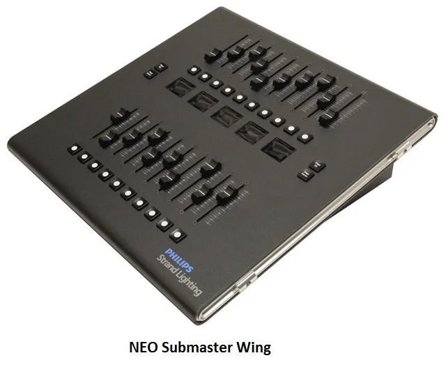 Philips Strand NEO Fader Wing - Playback & Submaster Wings