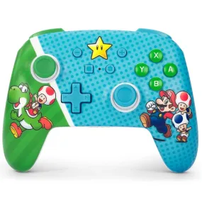 PowerA Enhanced Wireless Controller for Nintendo Switch Mario Super Star Friends PowerA Enhanced Wireless Controller for Nintendo Switch Mario Super Star Friends