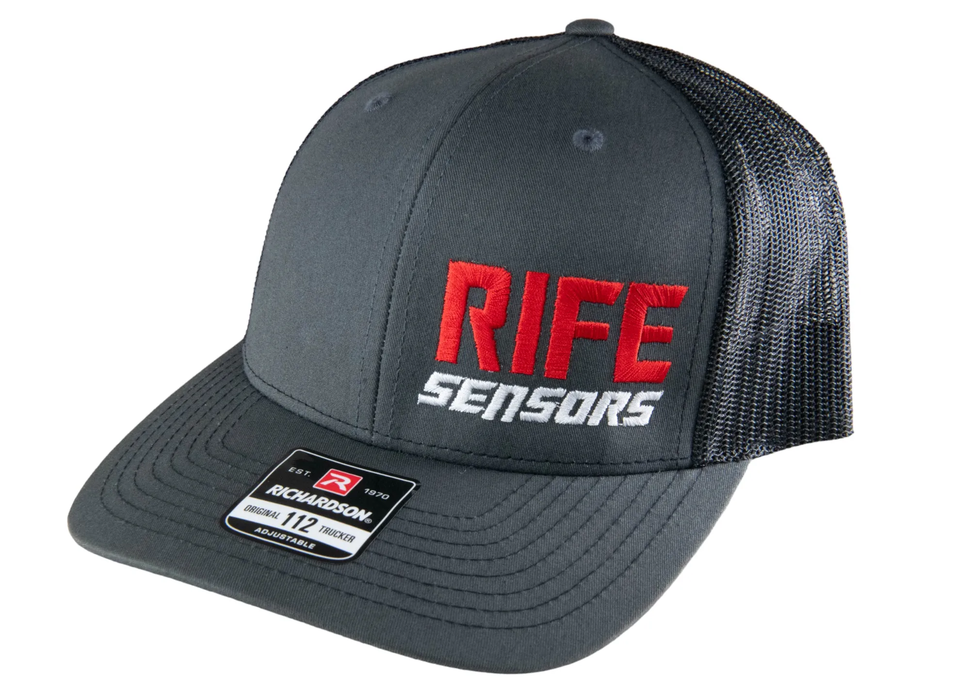 Rife Sensors Charcoal Grey/Black Snapback