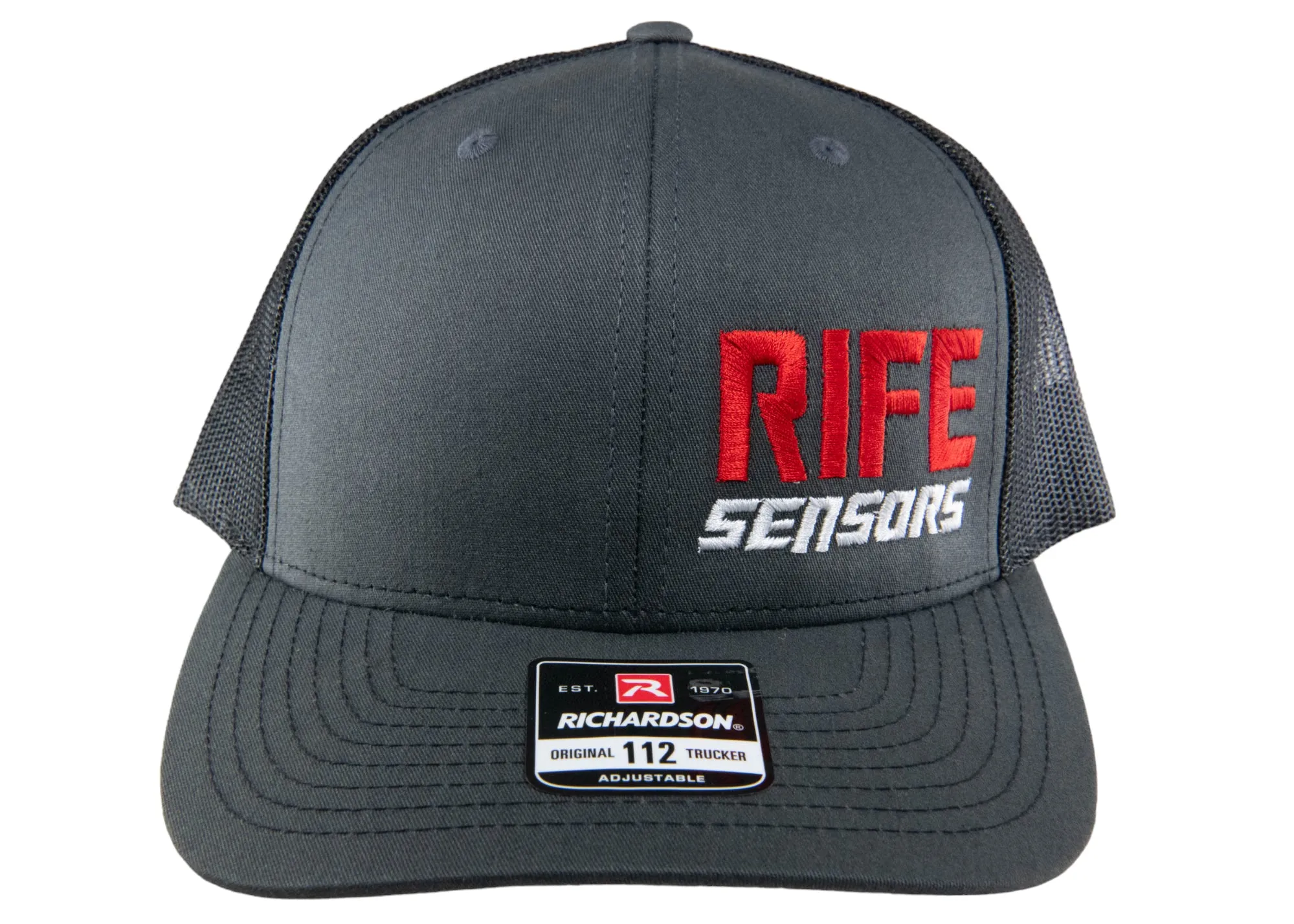 Rife Sensors Charcoal Grey/Black Snapback
