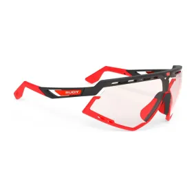 Rudy Project Defender Glasses Matte Black - Fluo Red Impactx™ Photochromic 2Red Rudy Project Defender Glasses Matte Black - Fluo Red Impactx™ Photochromic 2Red
