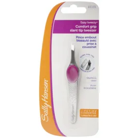 SALLY HANSEN - Eazy Tweezy Slant-Tip Tweezer with Safety Cap - 1 Count