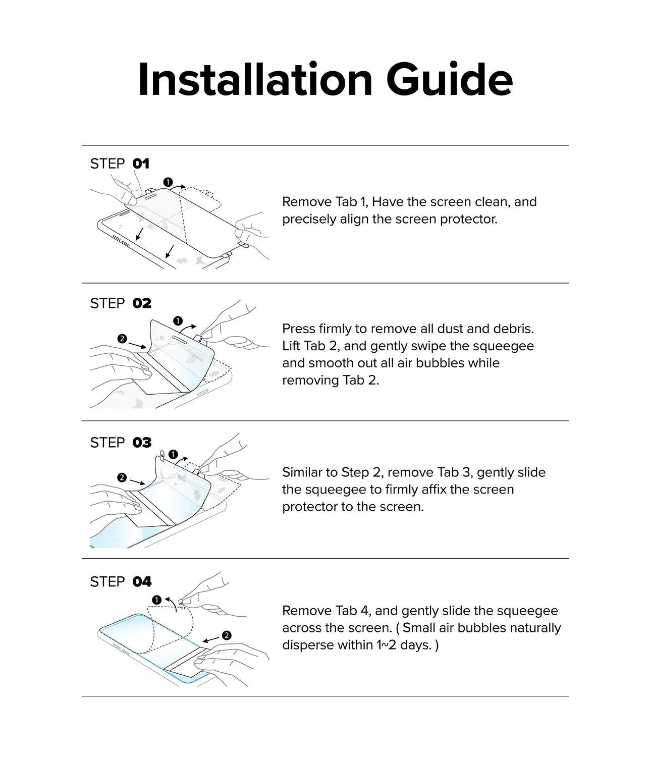 Samsung Galaxy S22 Ultra Screen Protector| Dual Easy Film| 2 Pack