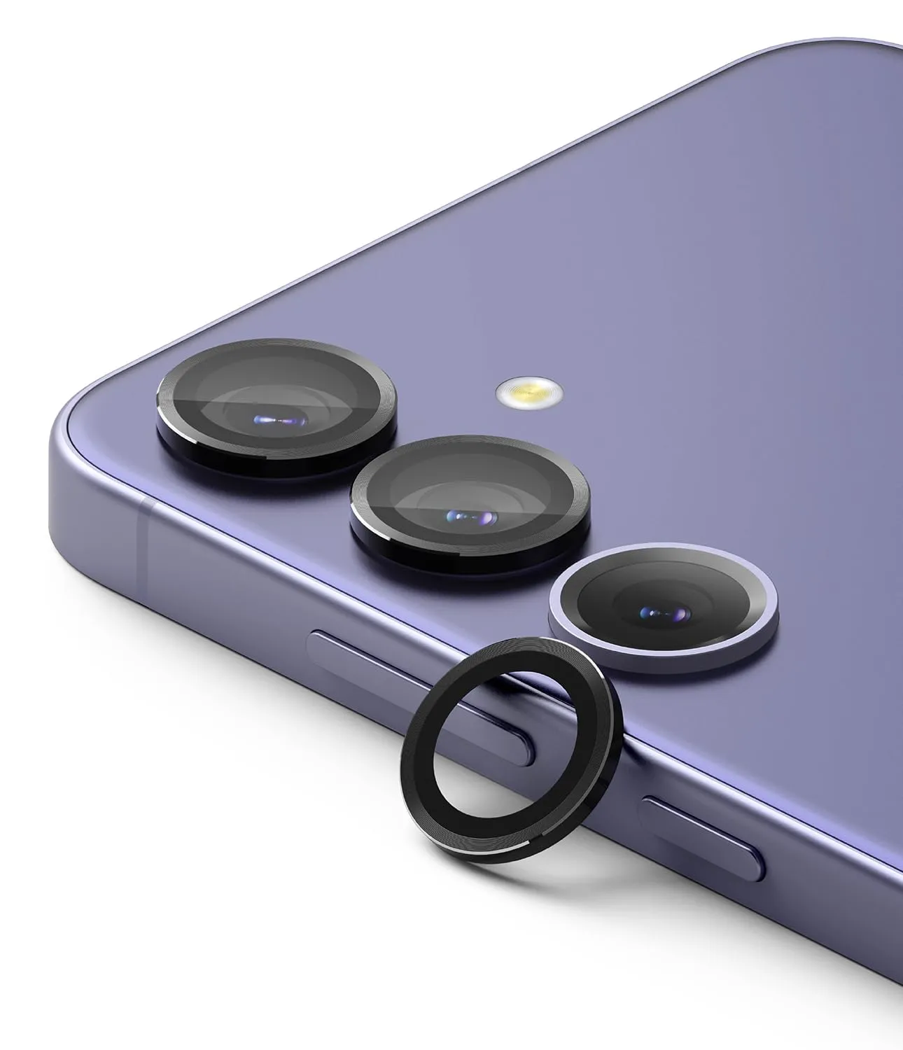 Samsung Galaxy S24 Plus Camera Lens Frame Glass - Black