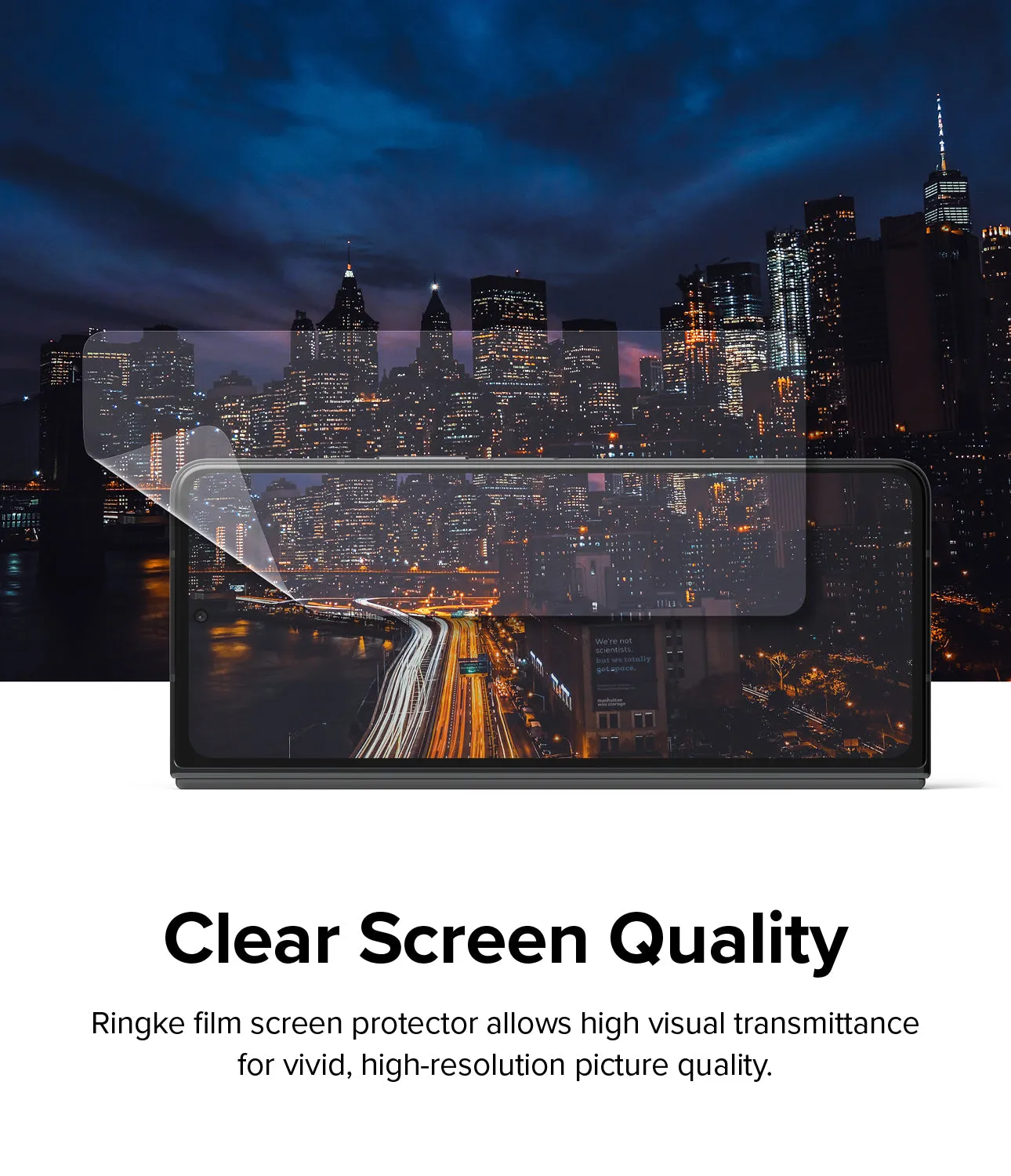 Samsung Galaxy Z Flip 4 Screen Protector| Dual Easy Film| 2 Pack