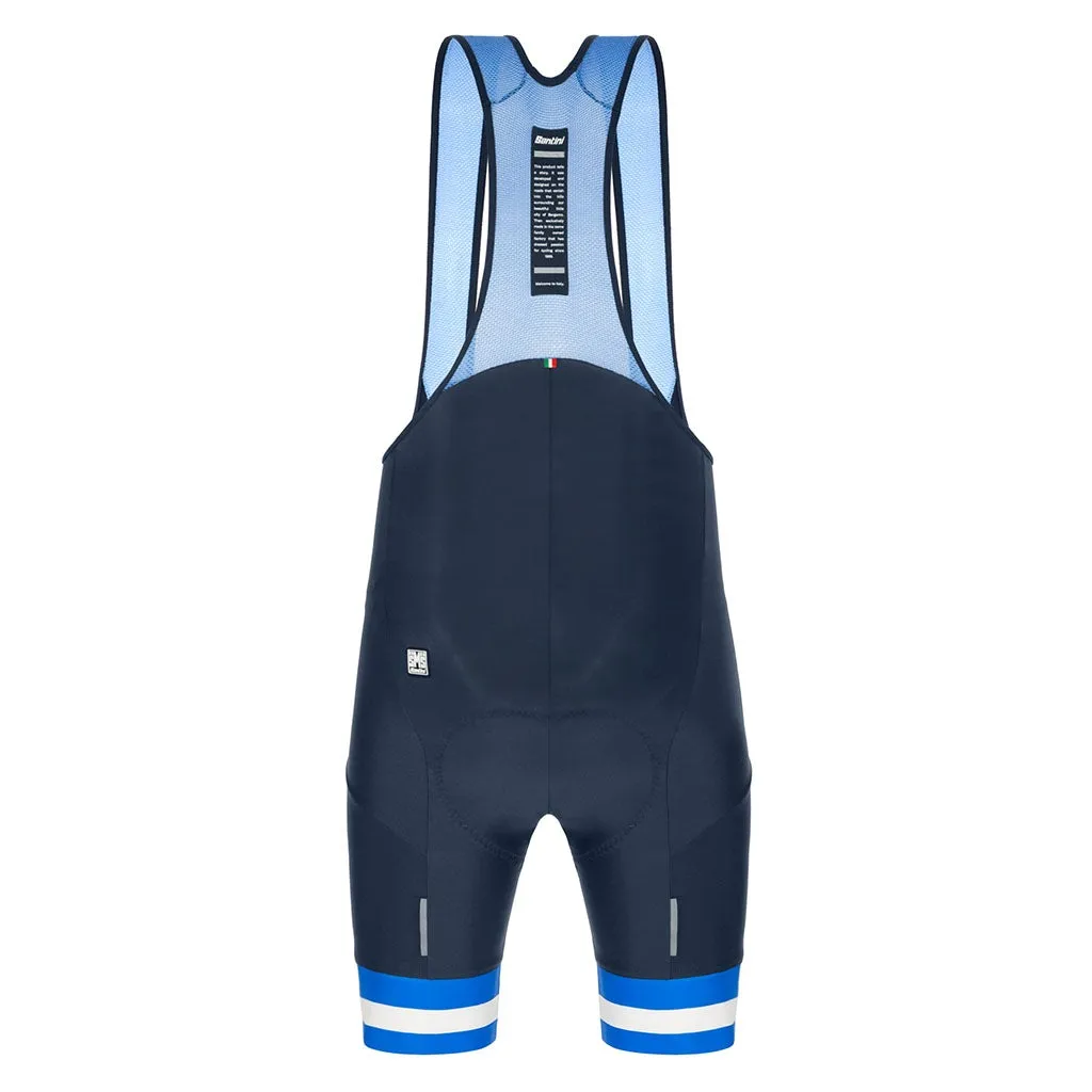 Santini Karma Kinetic Bibshorts - Nautica Blue