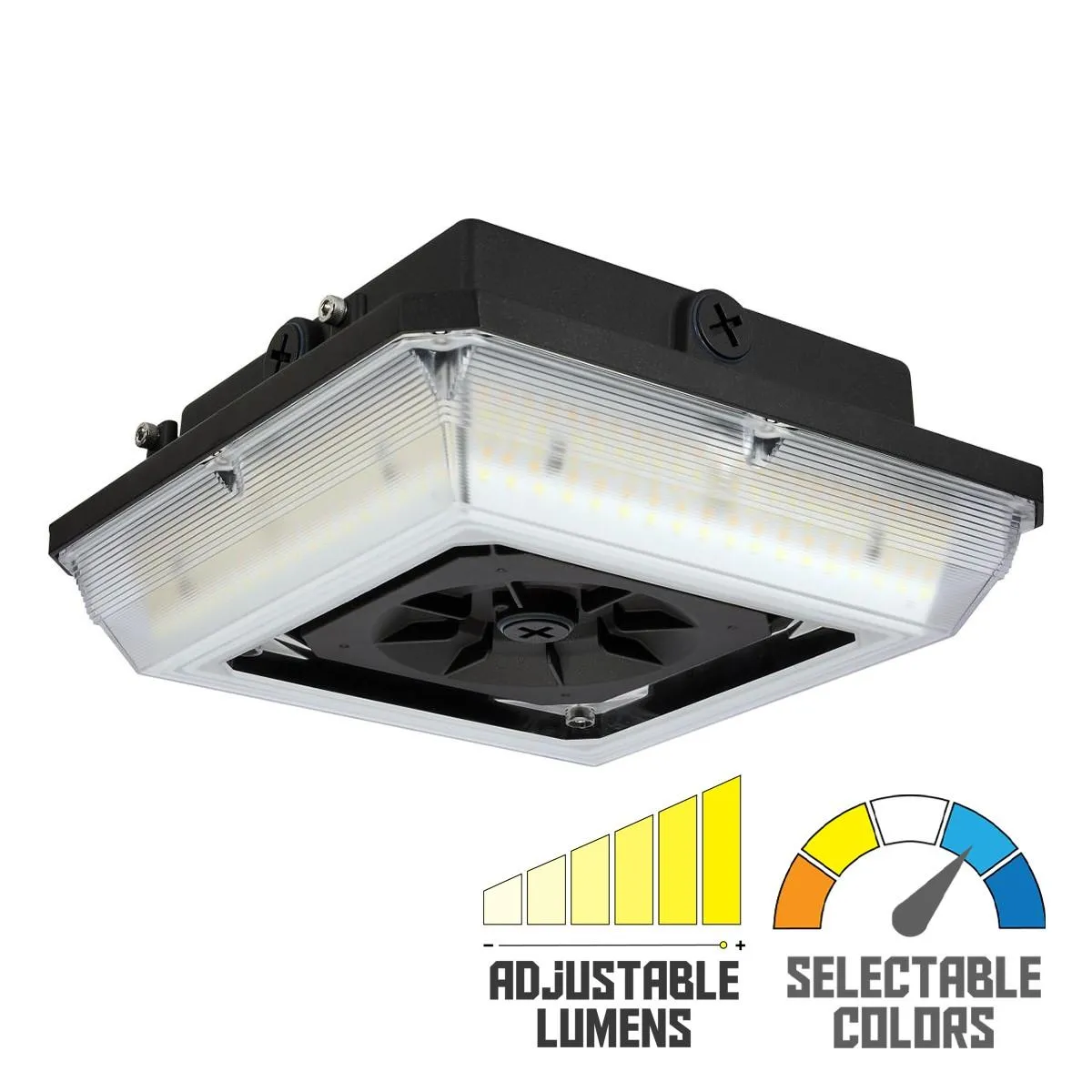 Satco|Nuvo LED Wide Beam Angle Canopy Light