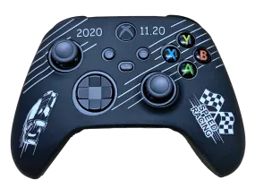 Silicone Cover For XBOX Series X/S Controller Case Skin - White Racer