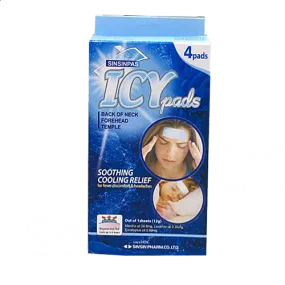 Sinsinpas Icy Pads 4Pads/Box