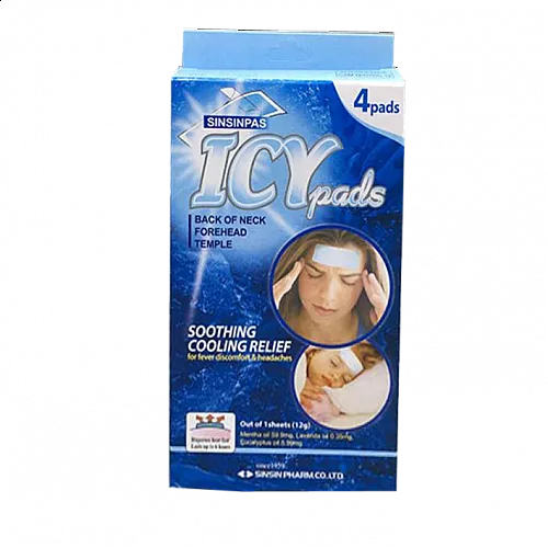 Sinsinpas Icy Pads 4Pads/Box