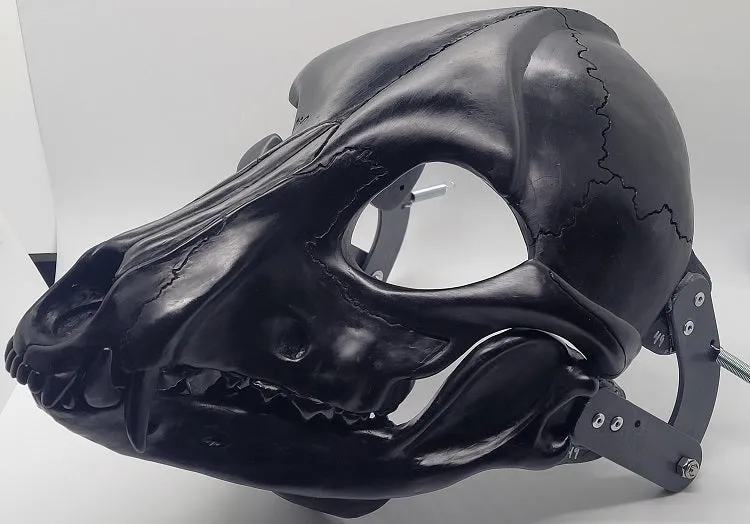Skeletal K9 Cut and Hinged Mask