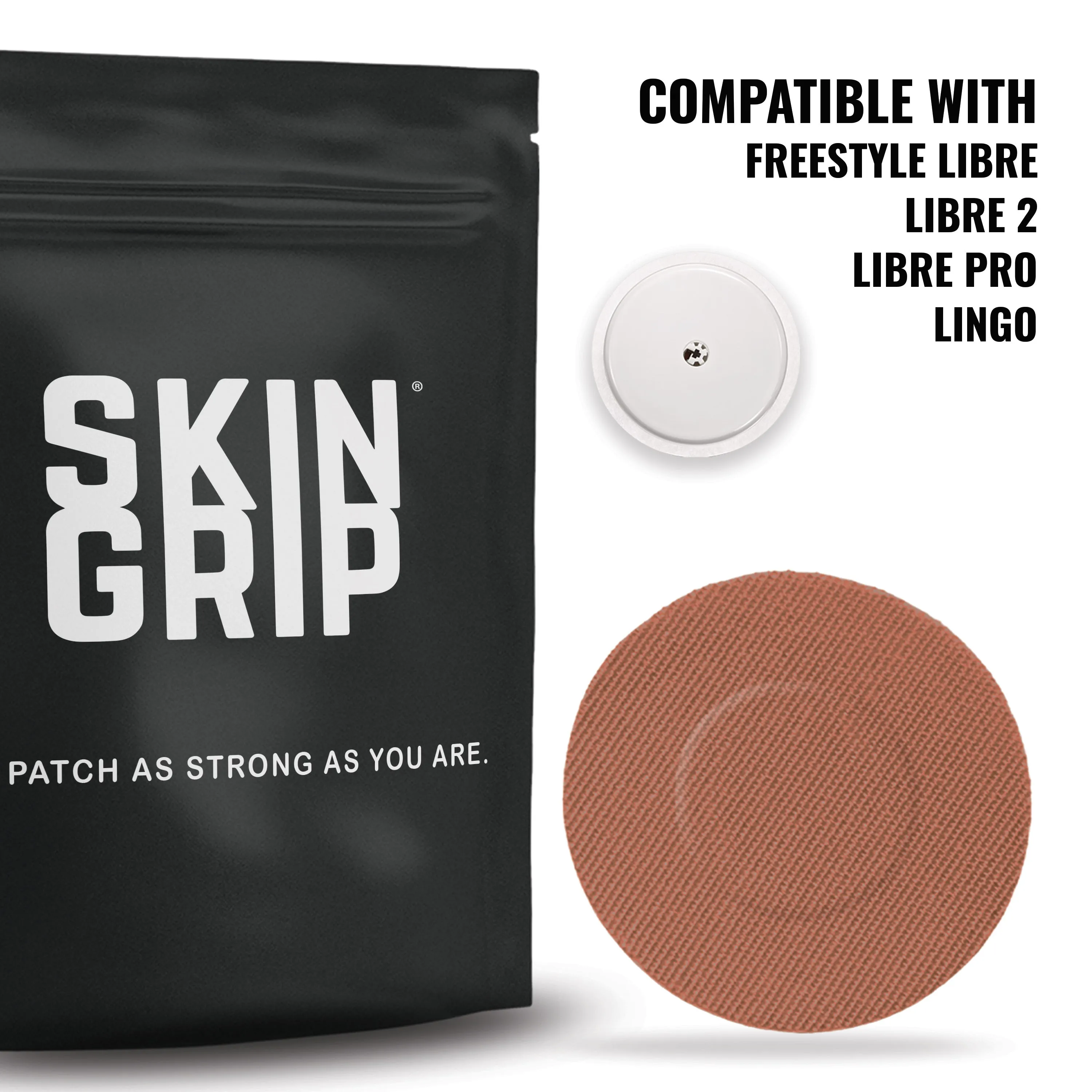 Skin Grip Original - Freestyle Libre 2 & Lingo Adhesive Patches