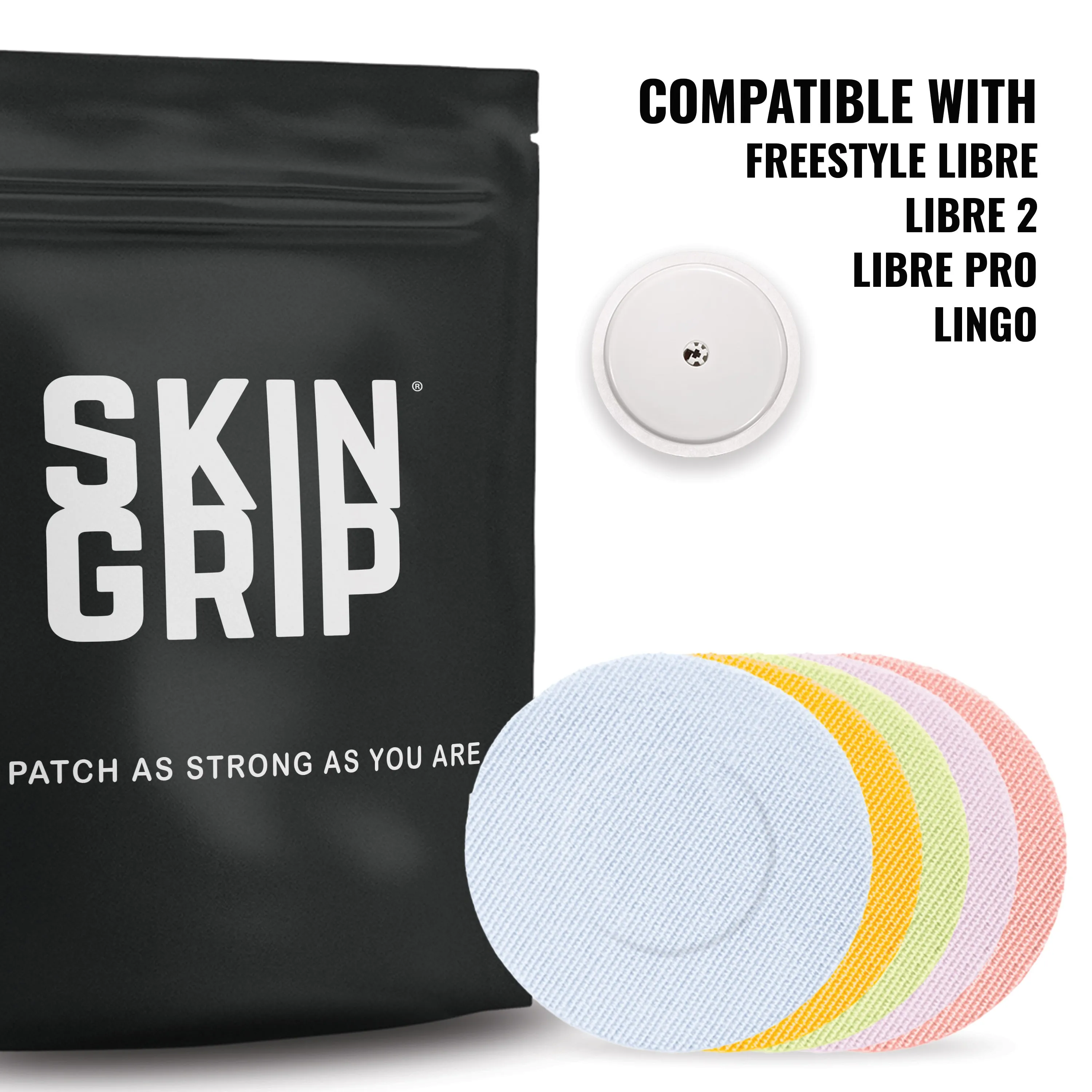 Skin Grip Original - Freestyle Libre 2 & Lingo Adhesive Patches