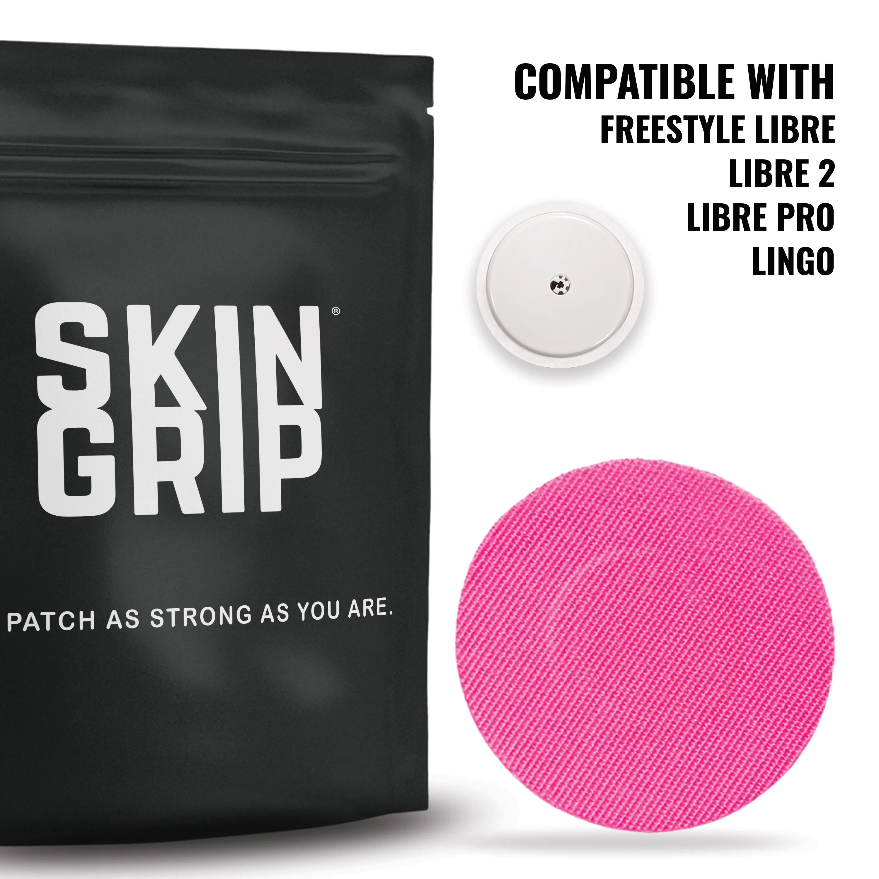 Skin Grip Original - Freestyle Libre 2 & Lingo Adhesive Patches