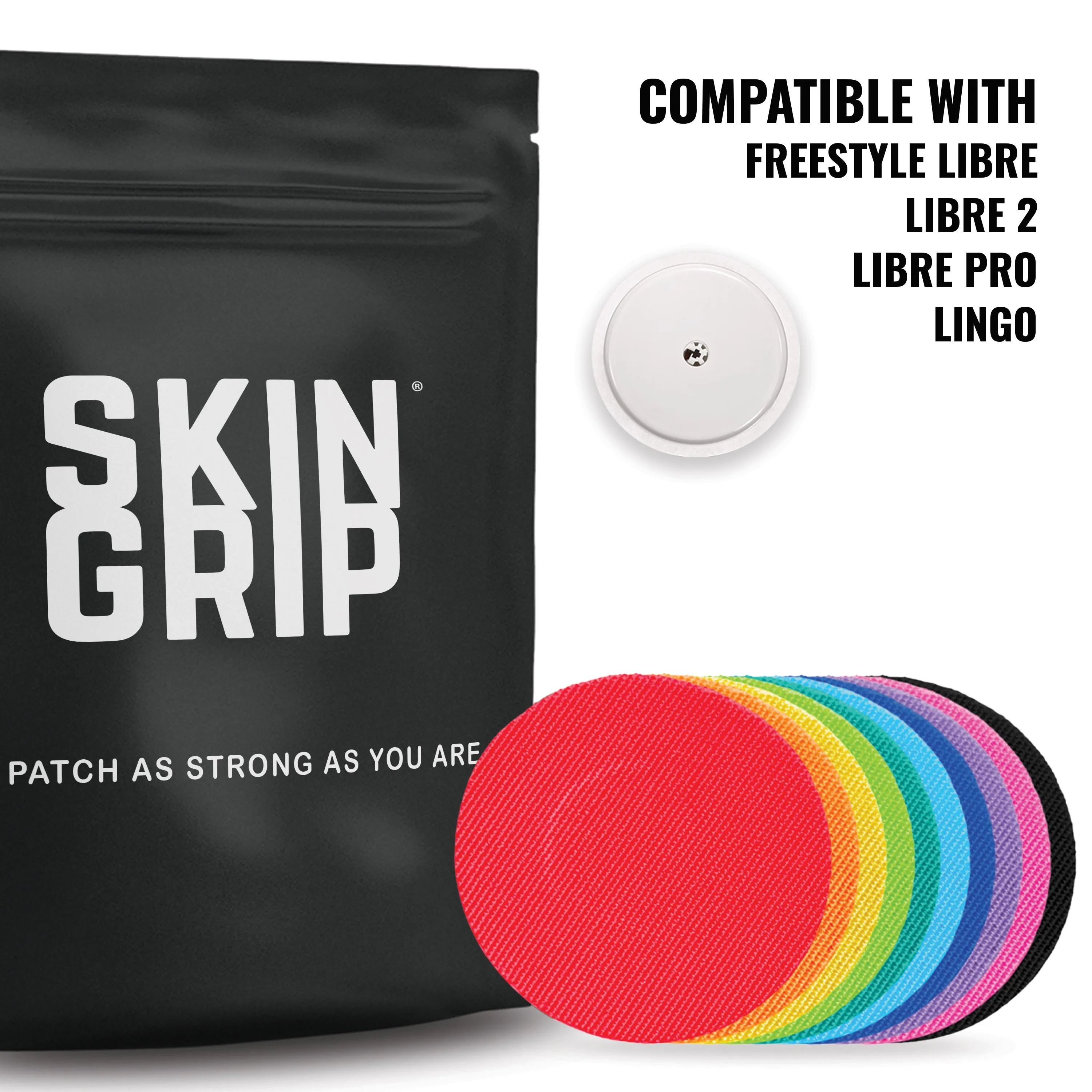 Skin Grip Original - Freestyle Libre 2 & Lingo Adhesive Patches