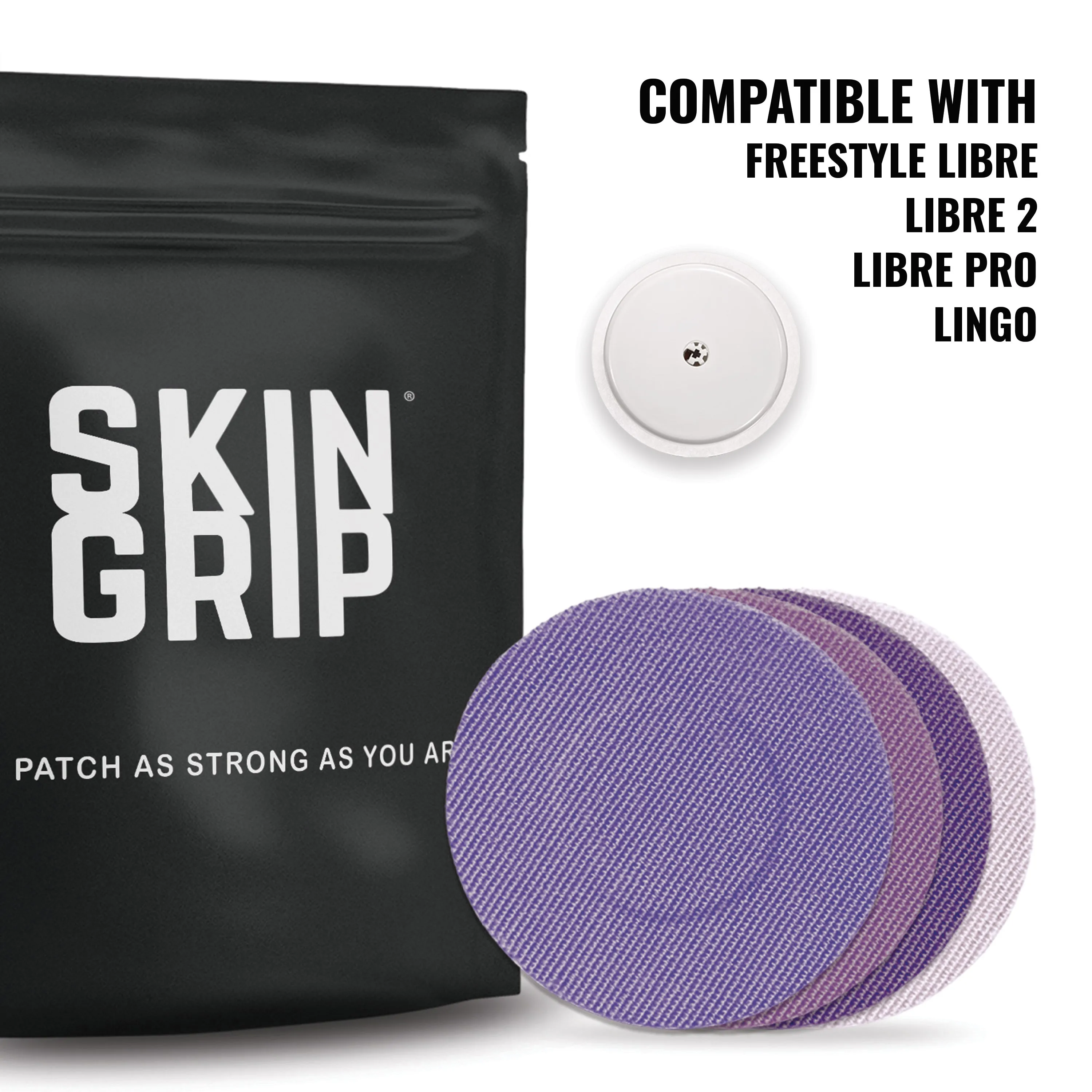 Skin Grip Original - Freestyle Libre 2 & Lingo Adhesive Patches