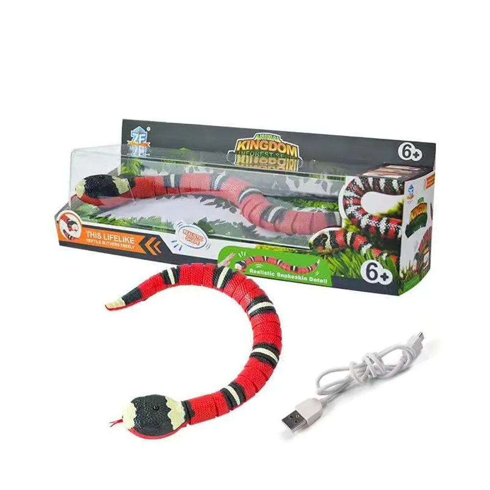 Smart Sensing Snake Cat Toy