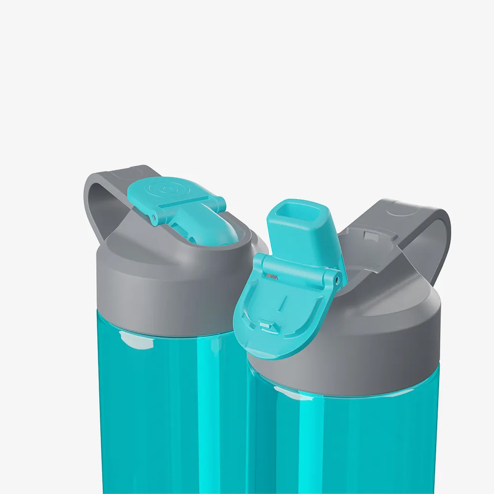 TAP Tritan Plastic Smart Water Bottle - Straw Lid