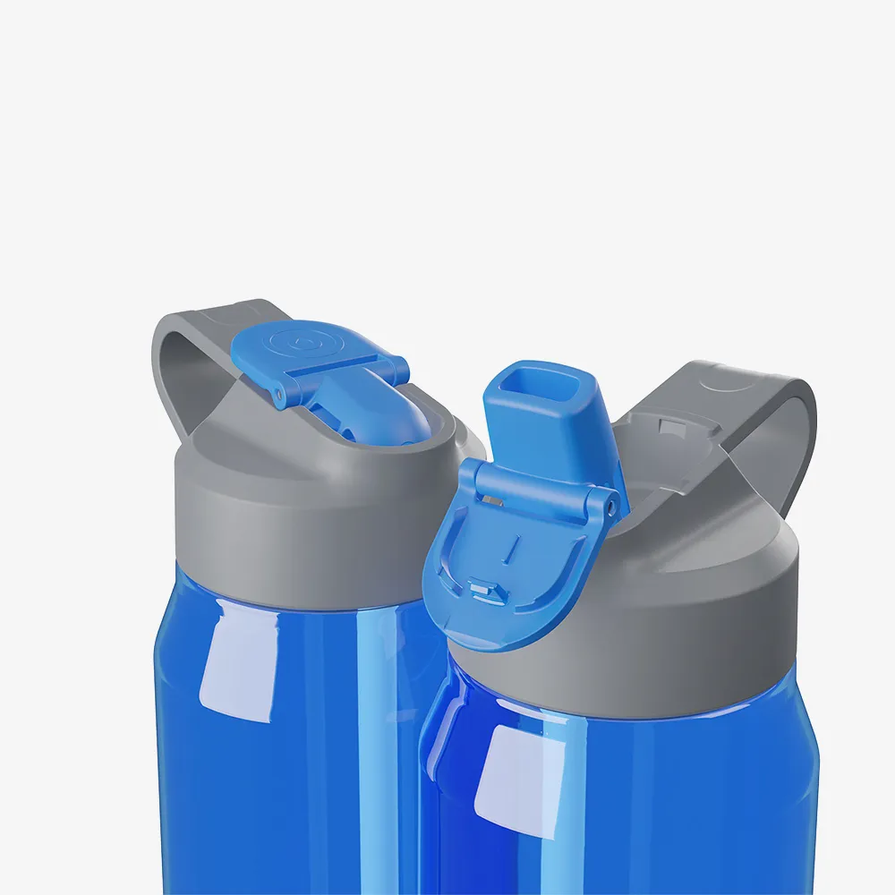 TAP Tritan Plastic Smart Water Bottle - Straw Lid