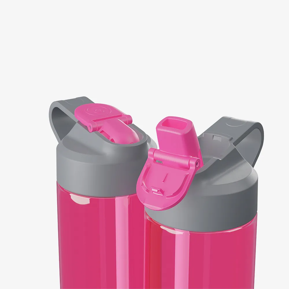 TAP Tritan Plastic Smart Water Bottle - Straw Lid