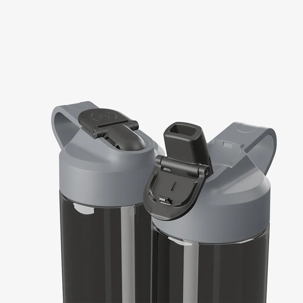 TAP Tritan Plastic Smart Water Bottle - Straw Lid