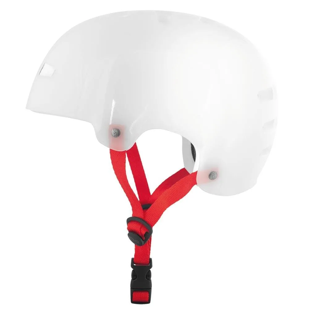 TSG Evolution Helmet Clear White