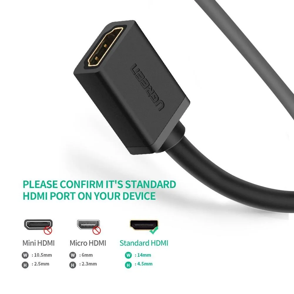 UGREEN 4K 3D HDMI Extension Cable