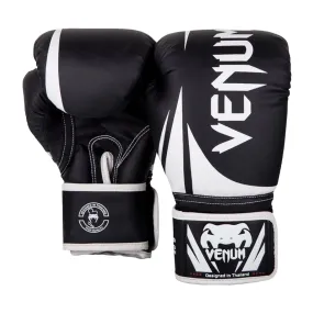 Venum Challenger 2.0 Kids Boxing Gloves Black/White 6Oz VN03089-001