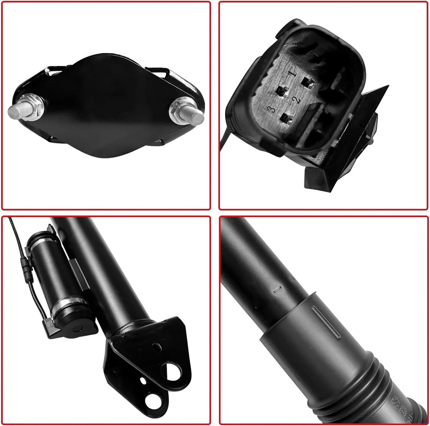 VIGOR Rear Air Suspension Shock Absorber Compatible with 2006-2013 Benz R-Class W251 R320 R350 R500 R550 with ADS Car Air Strut, OEM Replace Number 2513200631, 2513201031