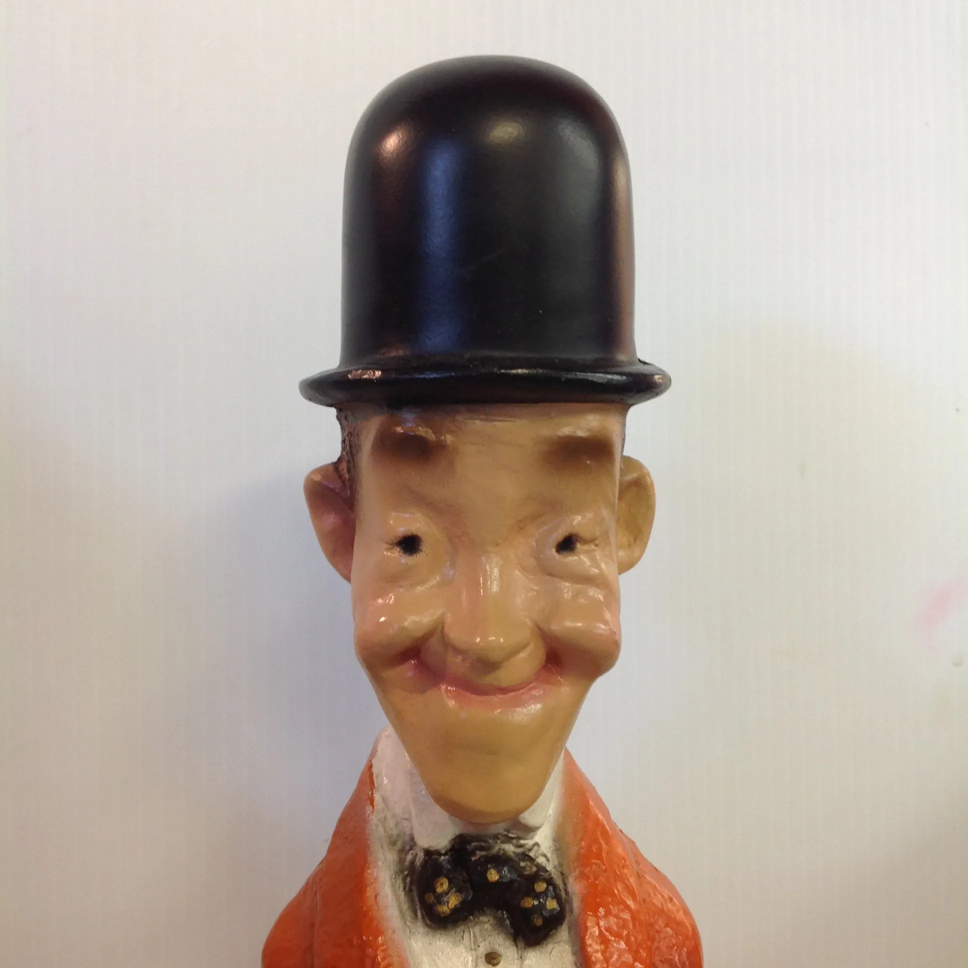Vintage 1971 Universal Studio Plastic Laurel and Hardy Figures
