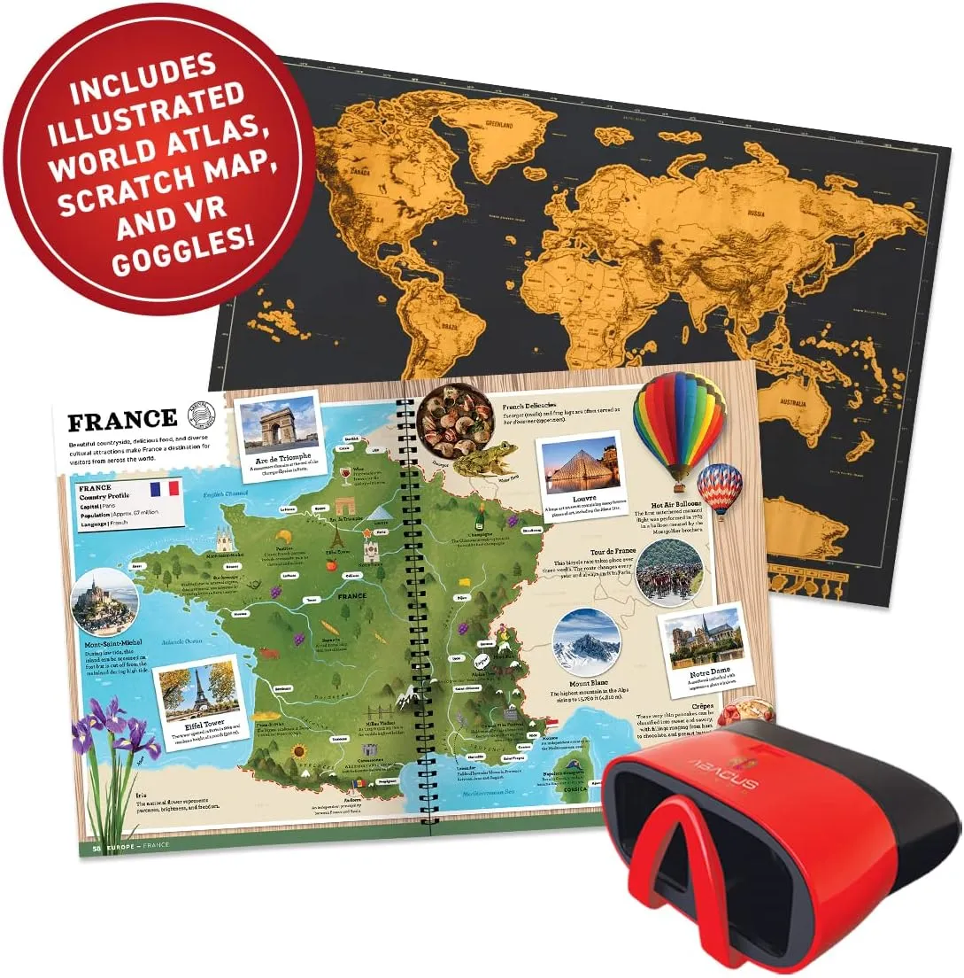 Virtual Reality World Atlas!