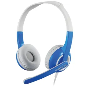 Volkano Kids Chat Junior Series Headset with Mic - Blue