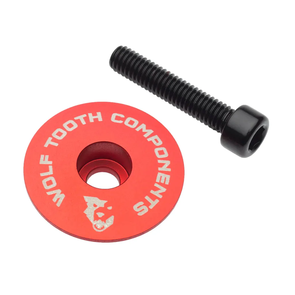 Wolf Tooth Components Ultralight Stem Cap & Bolt 1-1/8"