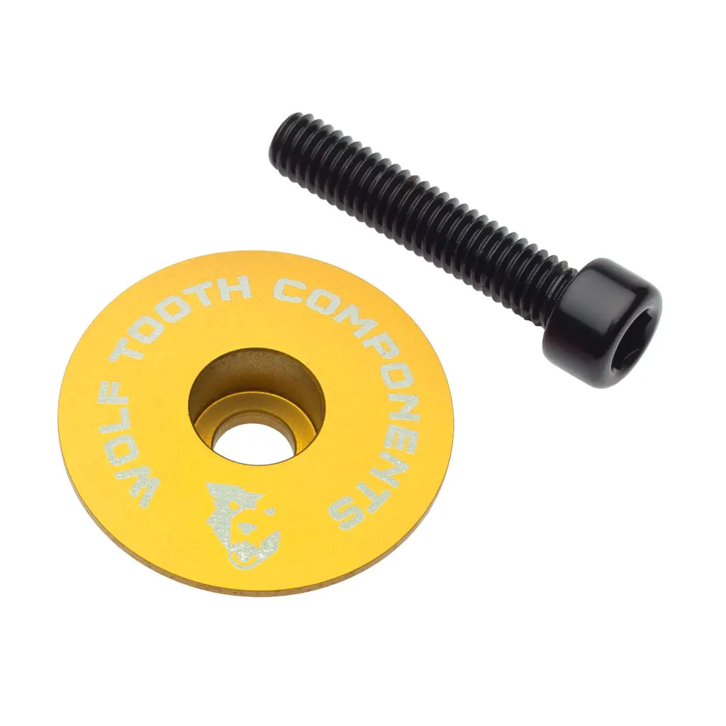 Wolf Tooth Components Ultralight Stem Cap & Bolt 1-1/8"