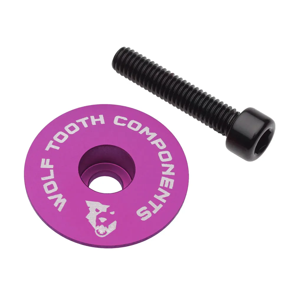 Wolf Tooth Components Ultralight Stem Cap & Bolt 1-1/8"