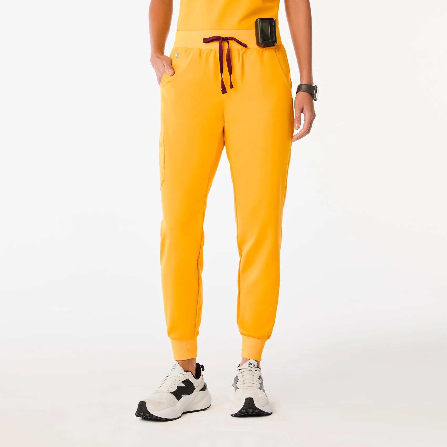 women's The Emergency Yellow Jogger Set