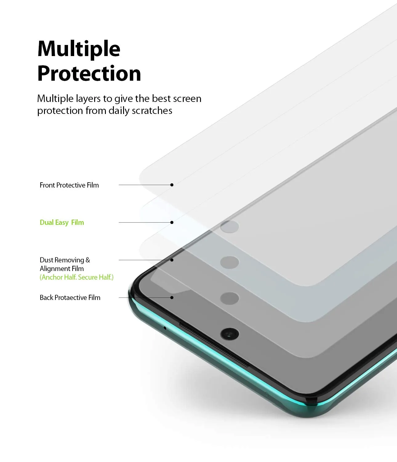 Xiaomi Redmi Note 9 Pro Max / 9 Pro / 9S Screen Protector Guard | Dual Easy Full - 2 Pack