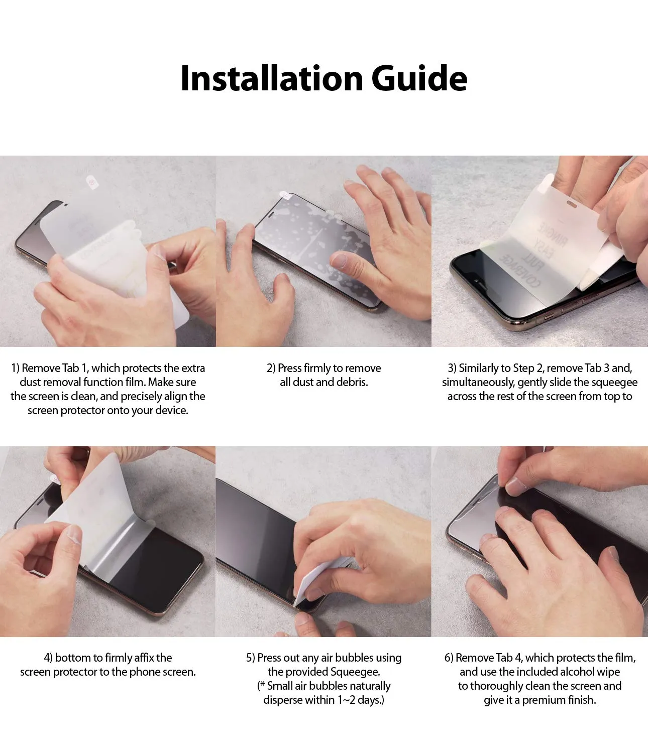 Xiaomi Redmi Note 9 Pro Max / 9 Pro / 9S Screen Protector Guard | Dual Easy Full - 2 Pack
